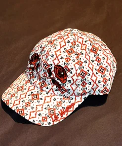 white baseball hat
