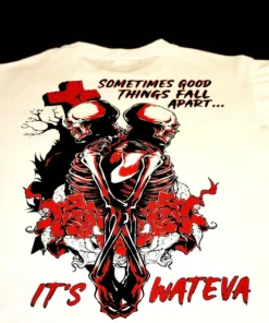 skeleton graphic t-shirt